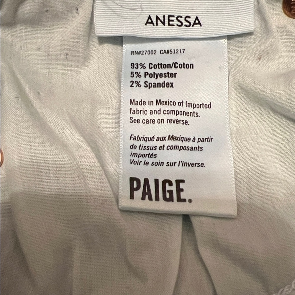 PAIGE Dark Indigo Wide-Leg Jeans - Picture 2 of 4